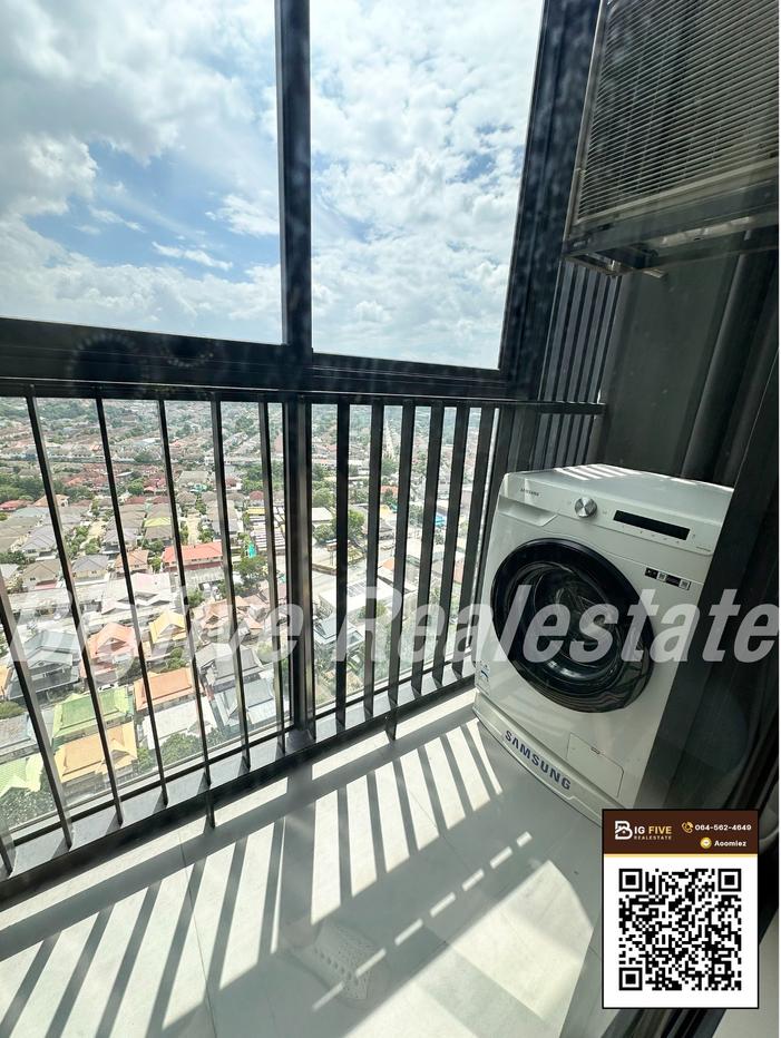 รูป A67-071✨ คอนโด Grow Rattanathibet ( โกรว รัตนาธิเบศร์ )  35 ตรม.  ที่จอดรถ 100% ติด MRT ไทรม้า ✨ - รูปที่ 8/19