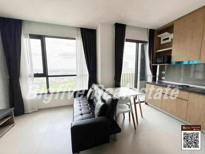 picture A67-072 ✨ Condo Grow Rattanathibet 35 sq.m. Morning sun, 100% parking, next to MRT Sai Ma ✨ - 1/16
