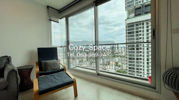 รูป Rhythm Sathorn-Narathiwas | 2 ห้องนอนให้เช่า ห้องมุม วิวสีเขียวสวยมาก สงบไม่ร้อน น่าอยู่ ใกล้รถไฟฟ้าช่องนนทรี - รูปที่ 7/9