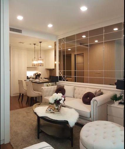 picture for rent Address Chidlom. Studio 42sq.m. Line id: @pfagent - 2/4