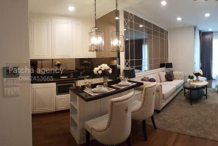 picture for rent Address Chidlom. Studio 42sq.m. Line id: @pfagent - 1/4
