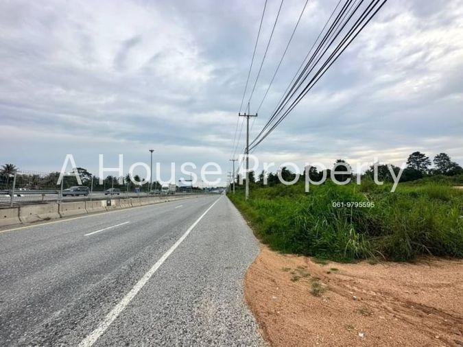 รูป ขายที่ดินแปลงสวย ติดถนนคู่ขนานมอเตอร์เวย์สาย7 หนองปลาไหล บางละมุง - รูปที่ 6/7