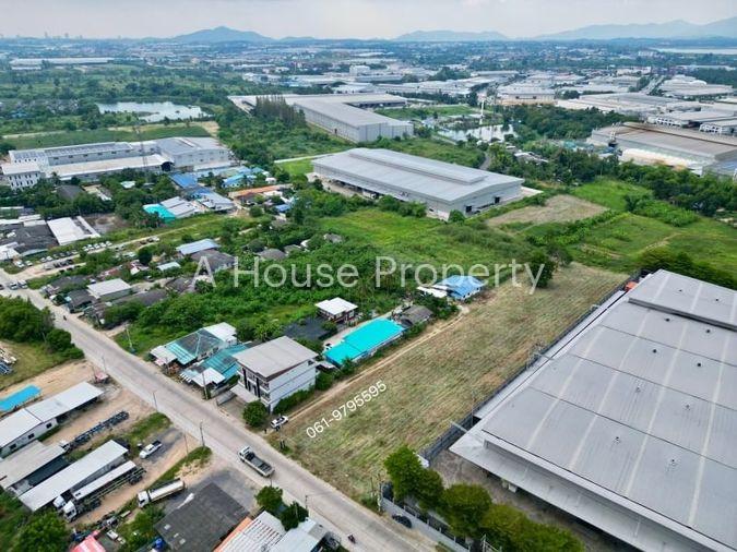 รูป ขายที่ดินแปลงสวย ใกล้ถนน331 ติดกับนิคมอุตสาหกรรมปิ่นทอง2 ศรีราชา - รูปที่ 3/6