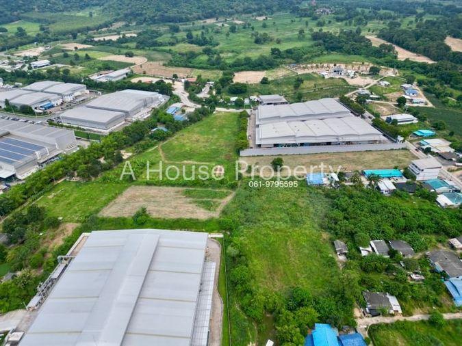 รูป ขายที่ดินแปลงสวย ใกล้ถนน331 ติดกับนิคมอุตสาหกรรมปิ่นทอง2 ศรีราชา - รูปที่ 5/6