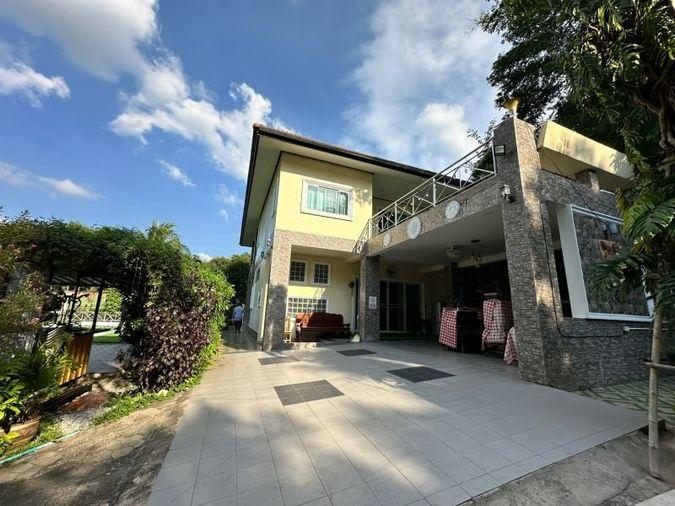 รูป ที่ดินแปลงสวย พร้อมบ้านพักพลูวิล่า พร้อมอยู่ ใกล้เขาเขียว บางพระ ชลบุรี  - รูปที่ 4/17