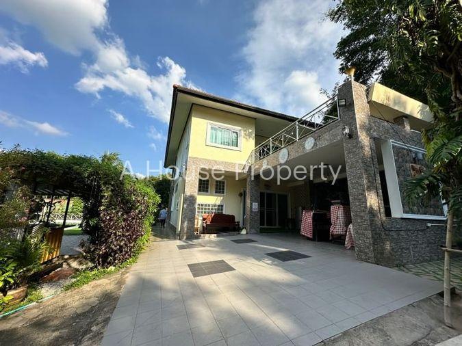 รูป ที่ดินแปลงสวย พร้อมบ้านพักพลูวิล่า พร้อมอยู่ ใกล้เขาเขียว บางพระ ชลบุรี - รูปที่ 4/17