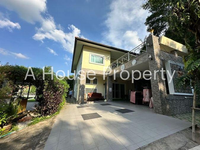 รูป ที่ดินแปลงสวย พร้อมบ้านพักพลูวิล่า พร้อมอยู่ ใกล้เขาเขียว บางพระ ชลบุรี - รูปที่ 4/17