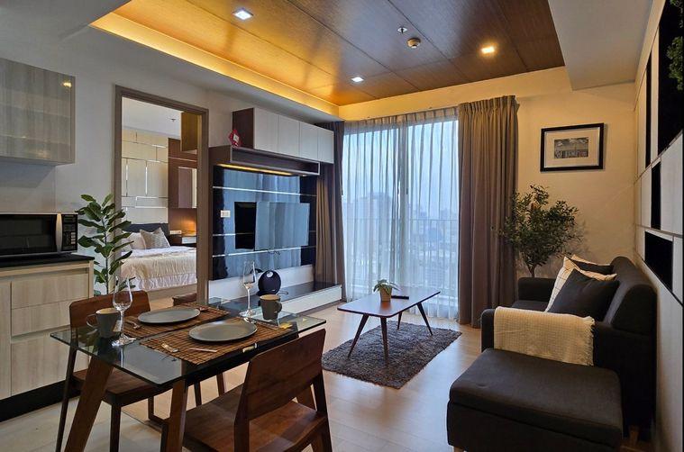 รูป ให้เช่า The HQ Thonglor . 1นอน 50ตร.ม. Line id: @pfagent - รูปที่ 1/11