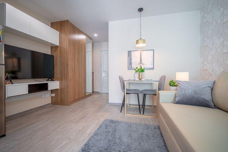 รูป ให้เช่า 🔺 Regent Home Sukhumvit 97/1 🔺 ใกล้ BTS บางจาก เฟอร์นิเจอร์ และ เครื่องใช้ไฟฟ้าครบ  - รูปที่ 2/8