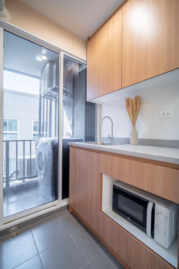 รูป ให้เช่า 🔺 Regent Home Sukhumvit 97/1 🔺 ใกล้ BTS บางจาก เฟอร์นิเจอร์ และ เครื่องใช้ไฟฟ้าครบ  - รูปที่ 7/8
