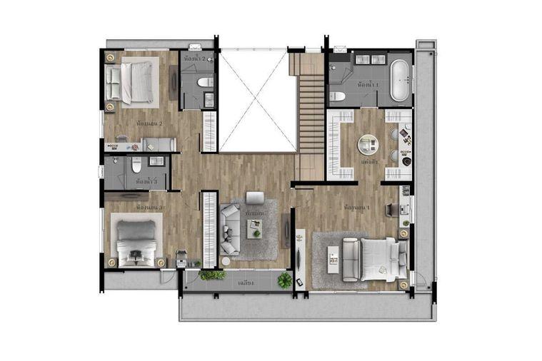 picture For Rent : Setthasiri Krungthep Kreetha 2  (ST-02) - 15/15