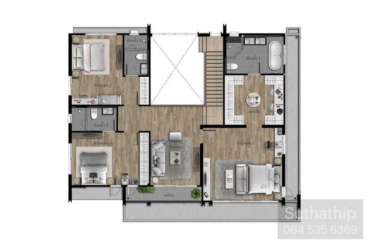 picture For Rent : Setthasiri Krungthep Kreetha 2 (ST-02) - 15/15