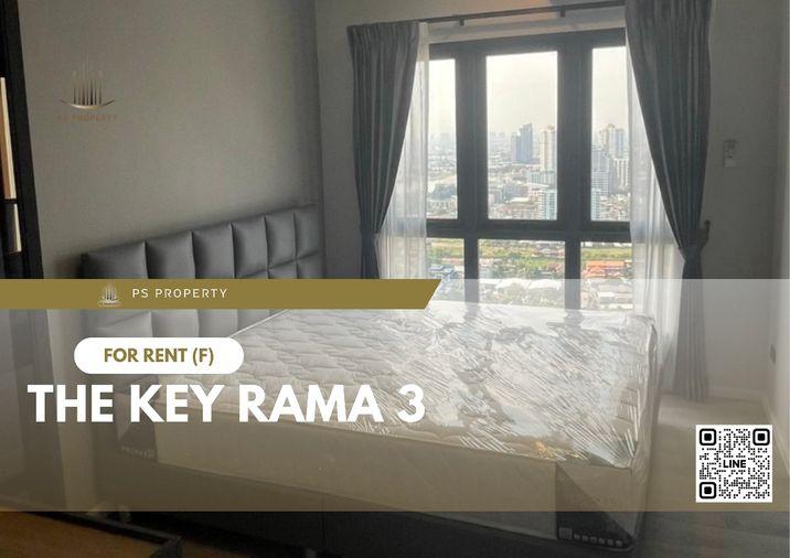 รูป ให้เช่า 📍 The Key Rama 3 เฟอร์นิเจอร์และเครื่องใช้ไฟฟ้าครบ ใกล้ BRT สถานีเจริญราษฎร์ - รูปที่ 1/9