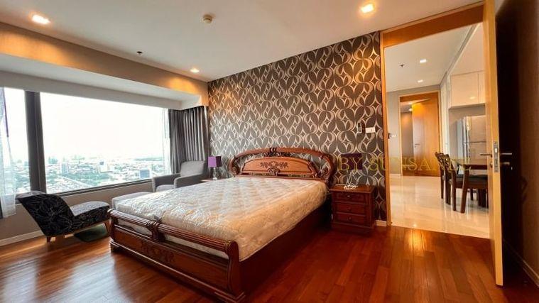 รูป Amanta Lumpini | ให้เช่า 2 ห้องนอน ห้องกว้าง ตกแต่งเรียบร้อยน่าอยู่ ทำเลสะดวกใกล้ทางด่วน และ MRT - รูปที่ 4/8