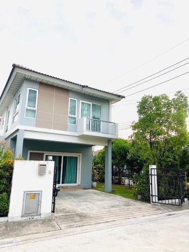picture Twin house in single house style, corner house, Supalai Primo Bangsaen project, Chonburi - 9/9