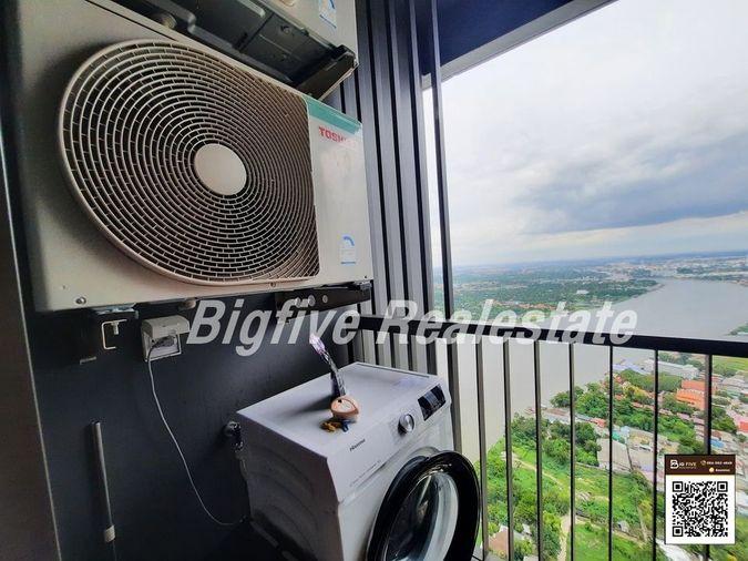 รูป    A67-080 🌟 The Politan Aqua ชั้น 59 ทิศเหนือ คอนโดพร้อมอยู่ ริมแม่น้ำเจ้าพระยา ใกล้ MRT สะพานพระนั่งเกล้า - รูปที่ 7/8