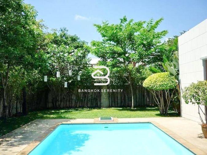 รูป ให้เช่าบ้านเดี่ยวพร้อมสระว่ายน้ำส่วนตัว ซอยศูนย์วิจัย - รูปที่ 1/19