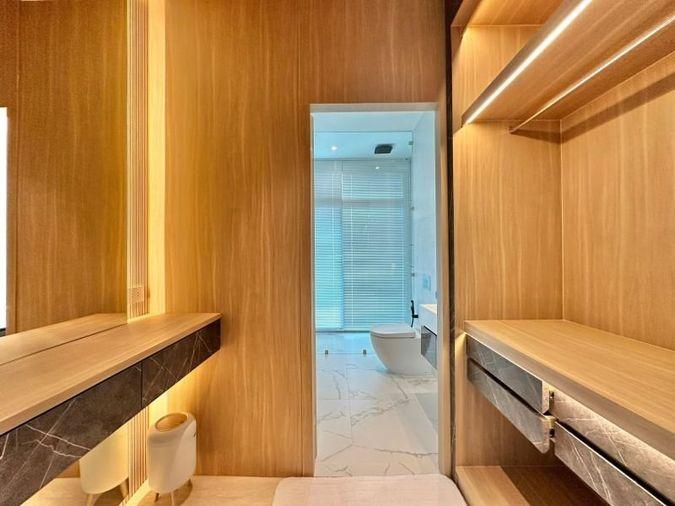 picture For sale Bang Phra penthouse, beautiful room, sea view, move in Ready, Casaluna Paradiso project - 16/20