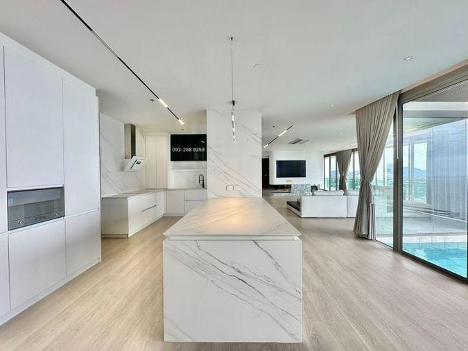 picture For sale Bang Phra penthouse, beautiful room, sea view, move in Ready, Casaluna Paradiso project - 5/20