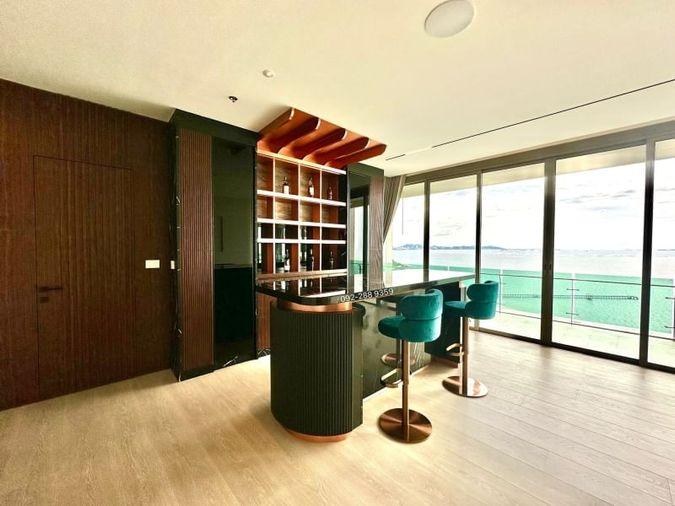picture For sale Bang Phra penthouse, beautiful room, sea view, move in Ready, Casaluna Paradiso project - 12/20