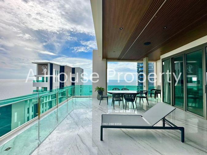 picture For sale Bang Phra penthouse, beautiful room, sea view, move in Ready, Casaluna Paradiso project - 19/20