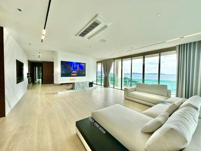 picture For sale Bang Phra penthouse, beautiful room, sea view, move in Ready, Casaluna Paradiso project - 1/20