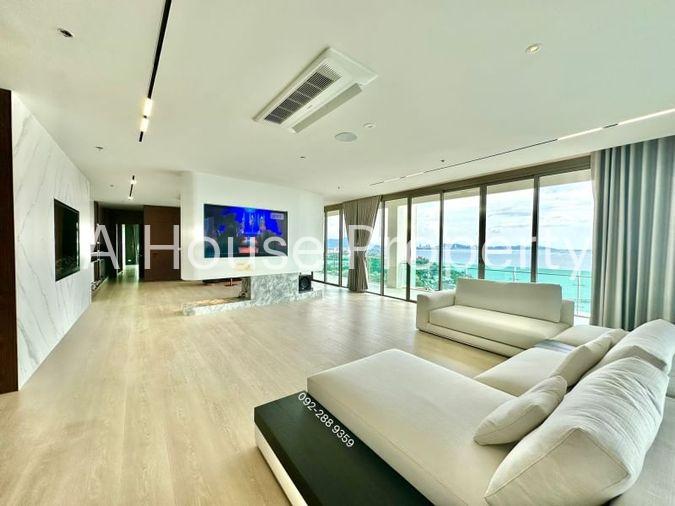 picture For sale Bang Phra penthouse, beautiful room, sea view, move in Ready, Casaluna Paradiso project - 1/20