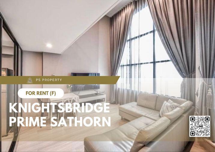 picture For rent 🔺 Knightsbridge Prime Sathorn 🔺 DUPLEX room, complete furniture and electrical appliances. - 1/8