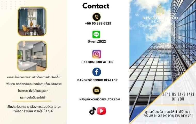 รูป 🍀🍀🍀Special Deal🌟พร้อมเข้าอยู่📍ไลฟ์ อโศก (Line: @rent2022) คอนโดหรู พร้อมอยู่✨A08935 - รูปที่ 10/11