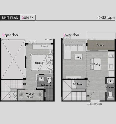 รูป ขายคอนโด Duplex zelle รัตนาธิเบศร์ ขนาด 50 ตรม 1 ห้องนอน 2 ห้องน้ำ  ชั้น 7 และ 8 มุมส่วนตัว ระเบียงหันไปทางทิศตะวันออกเฉียงใต้ ไม่มีตึกบัง  - รูปที่ 21/21