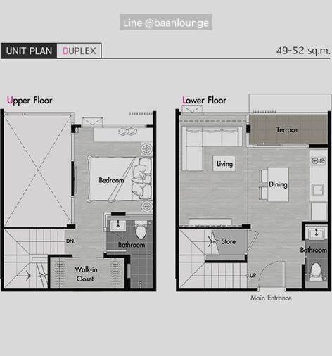 รูป ขายคอนโด Duplex zelle รัตนาธิเบศร์ ขนาด 50 ตรม 1 ห้องนอน 2 ห้องน้ำ ชั้น 7 และ 8 มุมส่วนตัว ระเบียงหันไปทางทิศตะวันออกเฉียงใต้ ไม่มีตึกบัง - รูปที่ 21/21