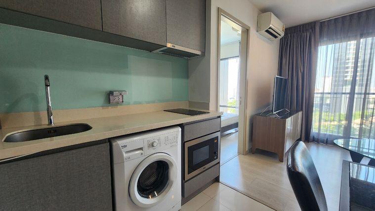 รูป Rhythm Sukhumvit 36-38 | ห้องหนึ่งห้องนอนให้เช่า ชั้นสูง วิวสวย ขนาดกำลังดี ราคาดีติดต่อนัดดูได้ - รูปที่ 6/11