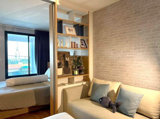 picture For rent 🔥 U Delight Residence Riverfront Rama 3 🔥 beside the Chao Phraya River, complete with furniture and electrical appliances. - 4/11