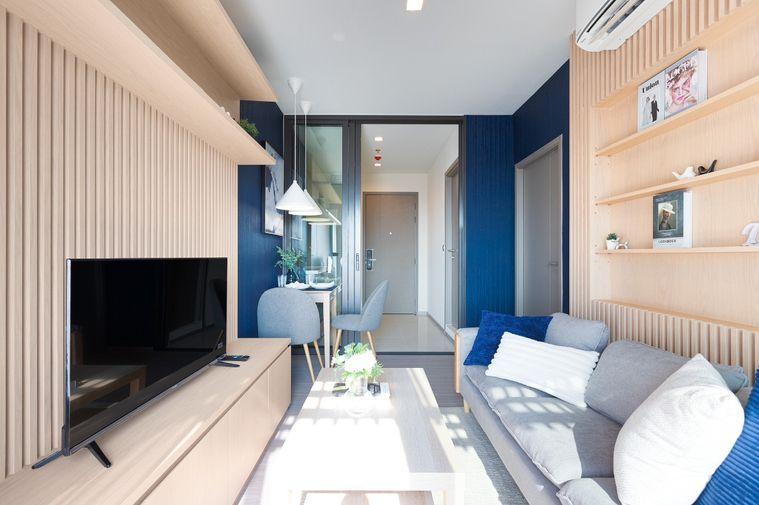 รูป Life Asoke Hype ไลฟ์ อโศก ไฮป์ , 1 bed 1 bath แต่งสวย ราคาเพียง 23,000 บาท กั้นห้องเป็นสัดส่วน    Line : @apopplace - รูปที่ 12/12
