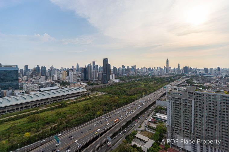 รูป Life Asoke Hype ไลฟ์ อโศก ไฮป์ , 1 bed 1 bath แต่งสวย ราคาเพียง 23,000 บาท กั้นห้องเป็นสัดส่วน Line : @apopplace - รูปที่ 5/12