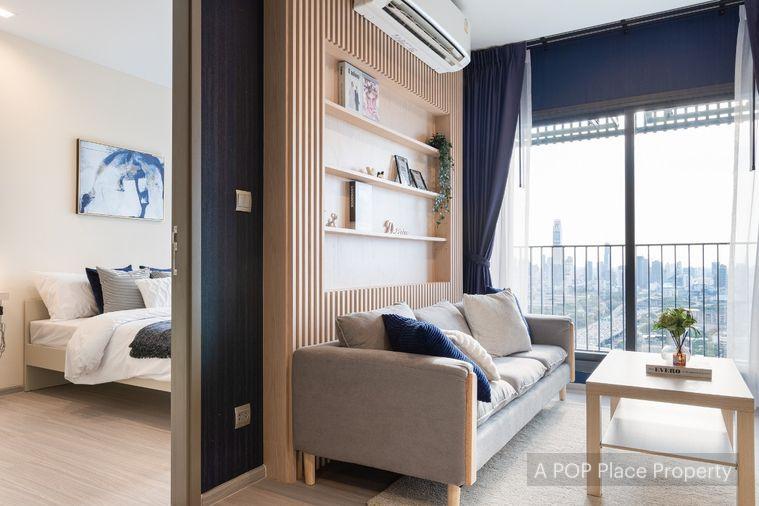 รูป Life Asoke Hype ไลฟ์ อโศก ไฮป์ , 1 bed 1 bath แต่งสวย ราคาเพียง 23,000 บาท กั้นห้องเป็นสัดส่วน Line : @apopplace - รูปที่ 6/12