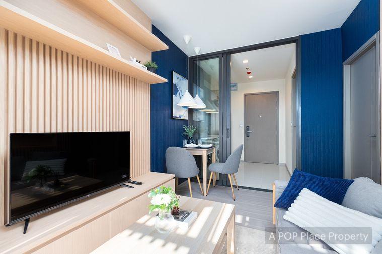 รูป Life Asoke Hype ไลฟ์ อโศก ไฮป์ , 1 bed 1 bath แต่งสวย ราคาเพียง 23,000 บาท กั้นห้องเป็นสัดส่วน Line : @apopplace - รูปที่ 4/12