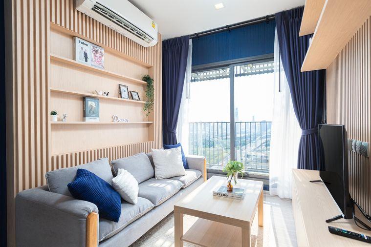 รูป Life Asoke Hype ไลฟ์ อโศก ไฮป์ , 1 bed 1 bath แต่งสวย ราคาเพียง 23,000 บาท กั้นห้องเป็นสัดส่วน    Line : @apopplace - รูปที่ 3/12