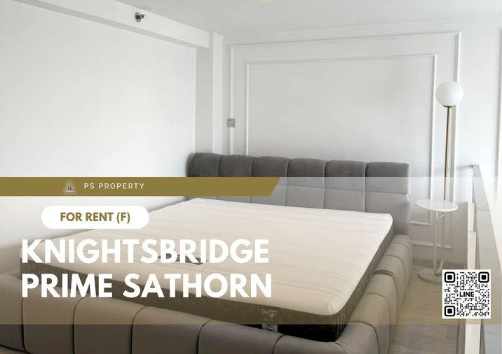 รูป ให้เช่า ✨ Knightsbridge Prime Sathorn ✨ ห้อง DUPLEX เฟอร์นิเจอร์ และ เครื่องใช้ไฟฟ้าครบ  - รูปที่ 1/11