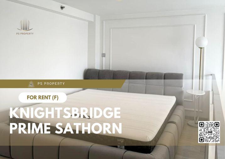 รูป ให้เช่า ✨ Knightsbridge Prime Sathorn ✨ ห้อง DUPLEX เฟอร์นิเจอร์ และ เครื่องใช้ไฟฟ้าครบ - รูปที่ 1/11
