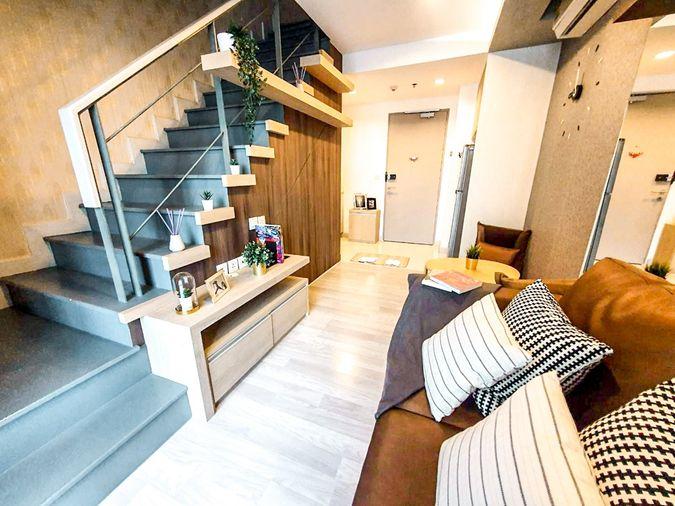 รูป IDEO Mobi Sukhumvit 81 I BTS Onnut I 🌈 Duplex Room 🌈 I #HL #202405186606 #MKT - รูปที่ 1/9