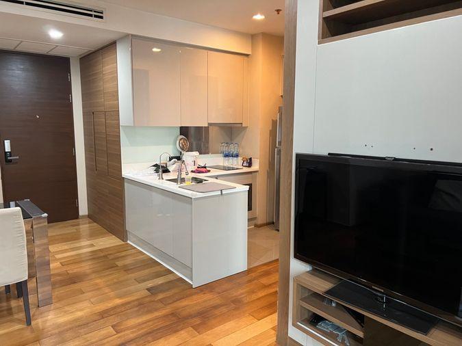 รูป The Address Asoke (ดิ แอดเดรส อโศก) | MRT Phetchaburi | APL Makkasan | ห้องมุม ชั้นสูงวิวเมืองสองทิศทาง ตกแต่งครบ  ราคาดี แรร์สุด| #Old #202405166558 #MKT - รูปที่ 4/10