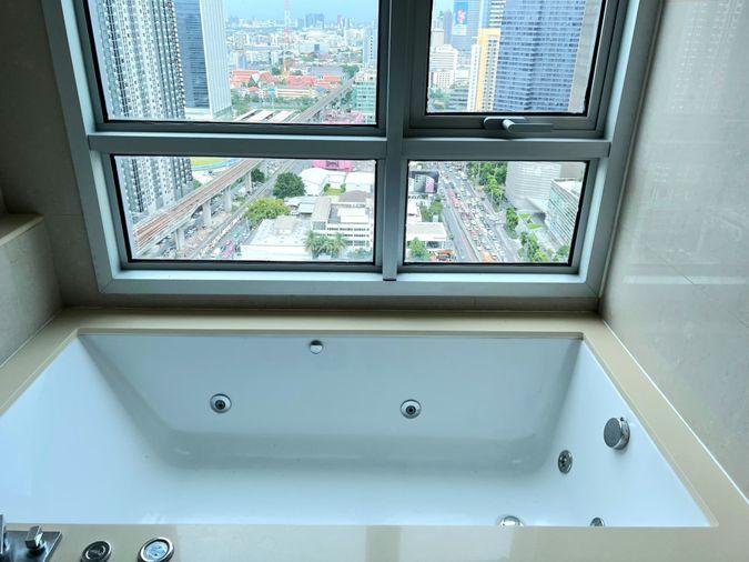 รูป The Address Asoke (ดิ แอดเดรส อโศก) | MRT Phetchaburi | APL Makkasan | ห้องมุม ชั้นสูงวิวเมืองสองทิศทาง ตกแต่งครบ  ราคาดี แรร์สุด| #Old #202405166558 #MKT - รูปที่ 8/10