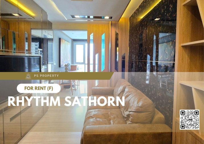 รูป ให้เช่า 📍 Rhythm Sathorn 📍 เฟอร์นิเจอร์ และ เครื่องใช้ไฟฟ้าครบ ใกล้ BTS สุรศักดิ์ - รูปที่ 1/11