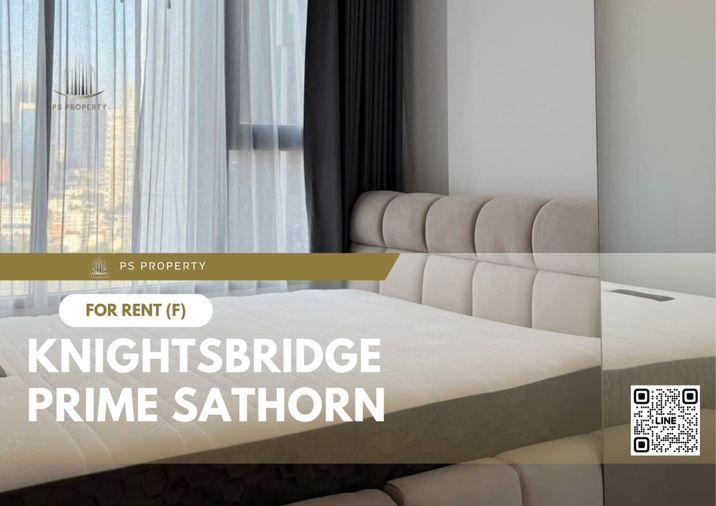 รูป ให้เช่า ✨ Knightsbridge Prime Sathorn ✨ เฟอร์นิเจอร์ และ เครื่องใช้ไฟฟ้าครบ ใกล้ BTS ช่องนนทรี - รูปที่ 1/8