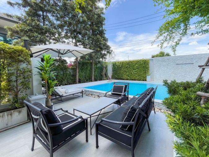 picture For sale Luxury detached house, Phattha Prime project, Nong Pla Lai, Bang Lamung, Chonburi - 19/21