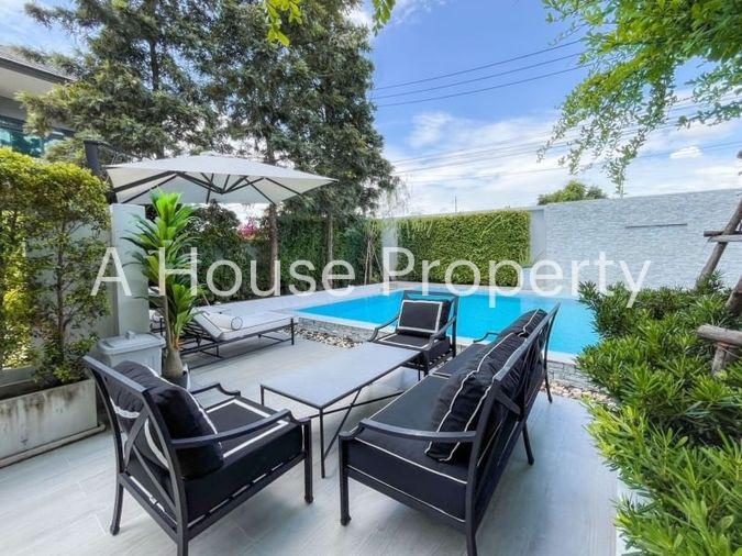 picture For sale Luxury detached house, Phattha Prime project, Nong Pla Lai, Bang Lamung, Chonburi - 19/21