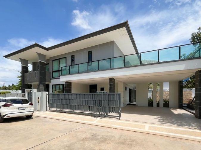 picture For sale Luxury detached house, Phattha Prime project, Nong Pla Lai, Bang Lamung, Chonburi - 1/21