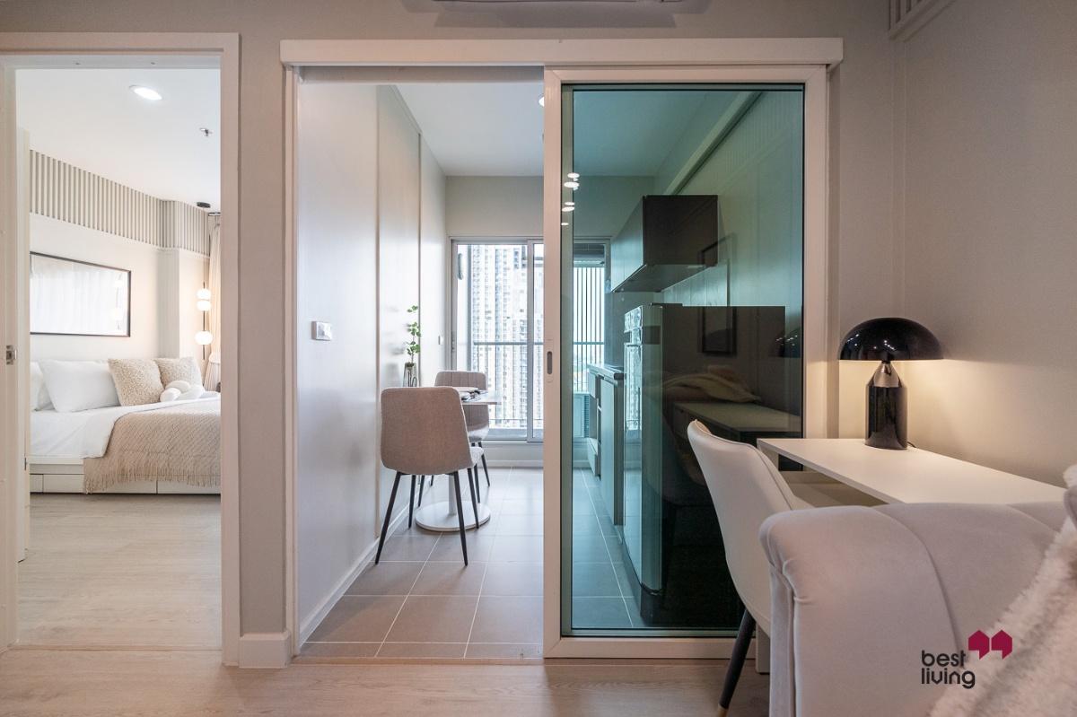 รูป Aspire Sathorn – Thapra ใกล้ BTS ตลาดพลู 1 ห้องนอน 1 ห้องน้ำ ชั้น 19, 30.62ตรม. - รูปที่ 7/10