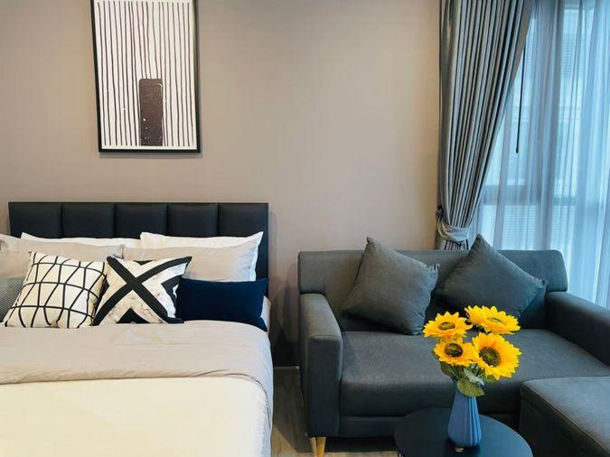 รูป ให้เช่าคอนโด  XT Huaikhwang ชั้นสูงวิวสวย นัดชมห้องด่วน 🟥LINE : @propertybkk1 - รูปที่ 17/18